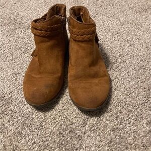Kids Brown Ankle Boots